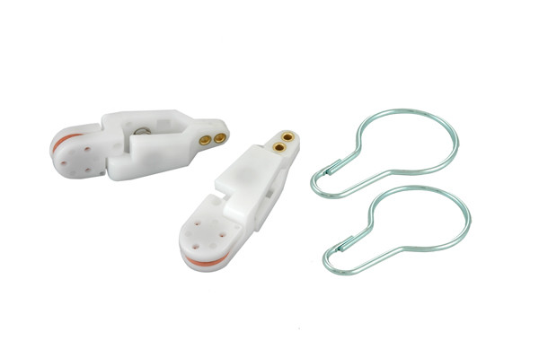 Off Shore Tackle Full Size Light Tension Planer Board Release,, White With  Quick Clip. 2pk - OR3 , Off Shore Tackle